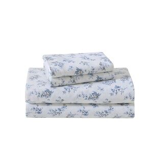 Laura Ashley Flannel Sheet Set